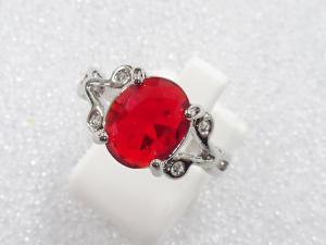 色石　指輪(18.5号)